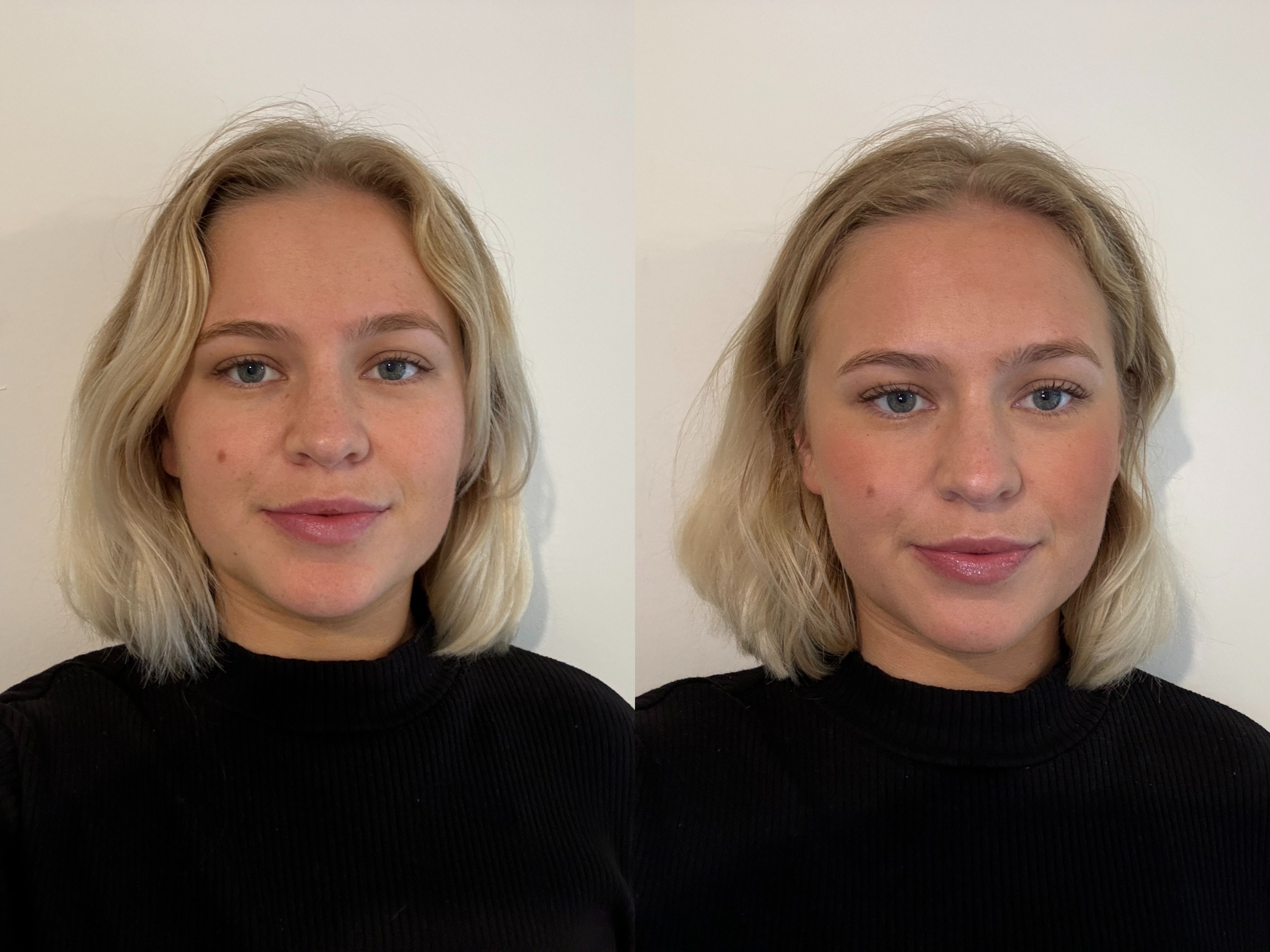 Lisa Eldridge Pinpoint Concealer Review Ruby Before and After